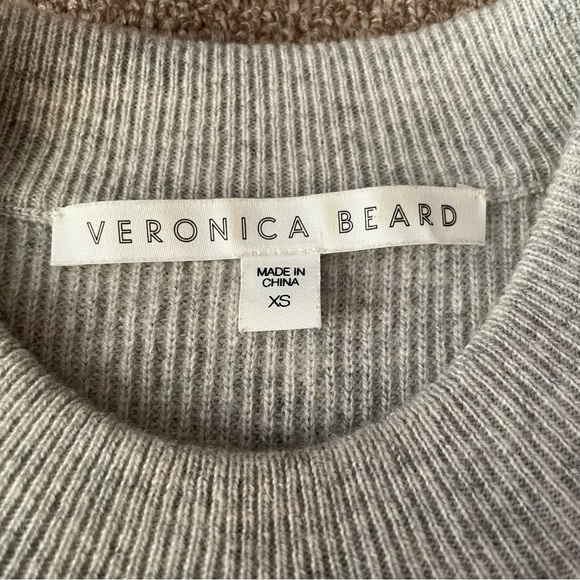 Veronica Beard Billie Peplum Cashmere Sweater - Picture 4 of 9